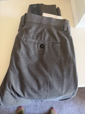 Mango Suit Collection Super Slim Fit 34 New Black/Gray Checkers